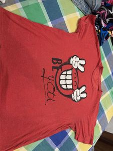 Red Graphic T-Shirt
