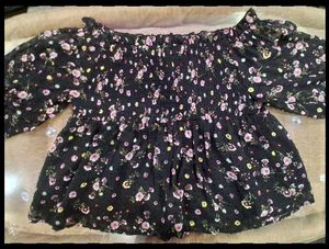 Chic Floral Print top