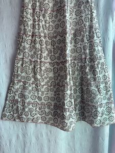 Boho Floral Maxi Skirt