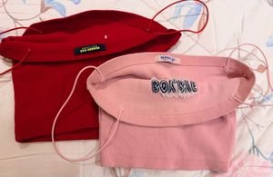 Cute Graphic Crop Tops Bundle