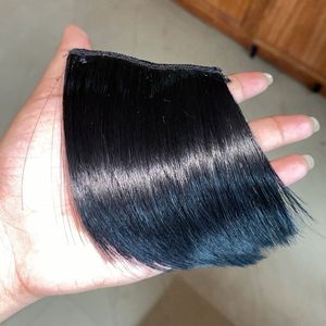 Black Clip-In Bangs Extension