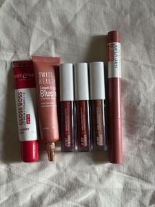 Lip Gloss, Blush & Liquid Lipsticks Bundle