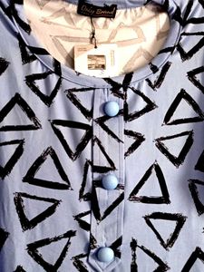 Co-ords Triangle Print Pajama Set or night suit