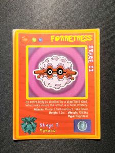 Alpenliebe Pokemon Chase Card- FORRETRESS