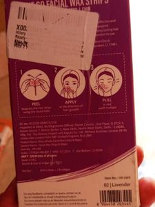 Facial Wax Strips