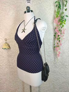 Stylish Halter Neck Bikini Top