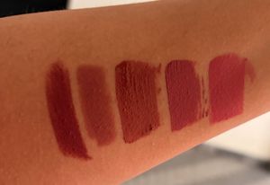 Lip Swatches - Matte Finish