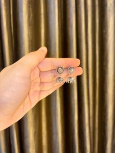 Elephant Charm Beaded Necklace &amp; Earrings
