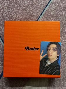 Official BTS Butter Album - Jk photocard.