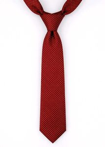 Classic Red Patterned Tie