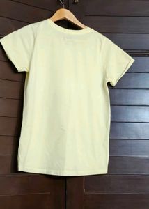 Livesmart Yellow Art is Life Graphic Tshirt