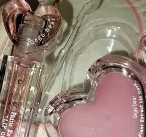 Gege Bear Lip Mask Set - Pink &amp; Heart Shaped!