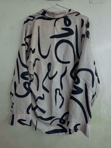 Stylish Abstract Print Shirt and Pants Set