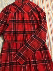 Red Shirt Dress
