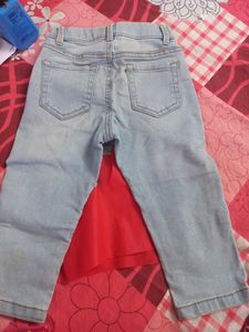 Denim Jeans Pant For Baby Girl