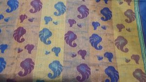 Multicolour Organza Saree
