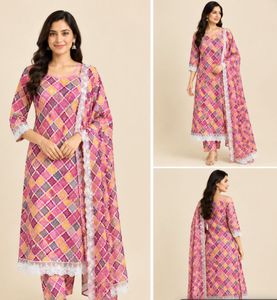 2Pc Ethnic Multicoloured Suit Set