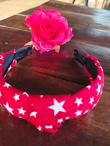 Red Star Padded Headband