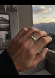 Unisex Glow-in-the-Dark ECG Ring