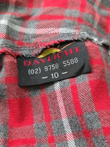 Classic Plaid Pleated Skirt waist 28/30