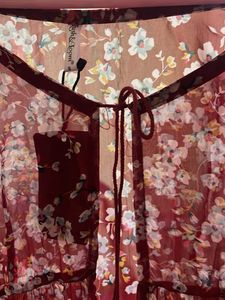 Chic Floral Print shrug