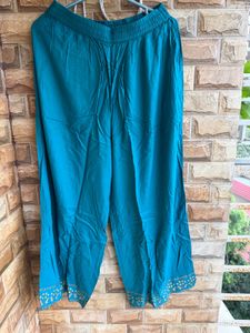 Boho Embroidered Teal Kurti