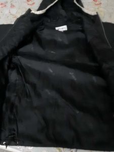 Asics Black Hooded Jacket