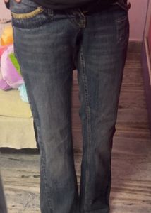 Vintage Low-Rise Denim Jeans