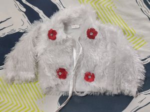 Red Flower Girl Dress
