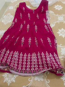 wedding wear Embroidered sharara set...