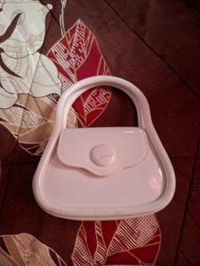 Vintage White Handbag