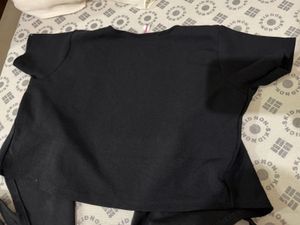 Black wrap Top