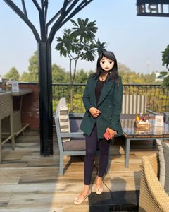 Chic Green Winter Coat From Forever New
