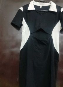 Black &amp; White Dress For Girl Or Women 32 Bust
