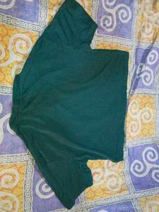 Dark Green Graphic Print T-Shirt