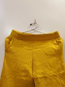 Ethnic Dress with Yellow Leggings
