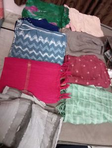 9 Piece Dupattas combo