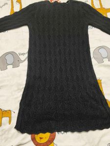 Very Beautiful Woolen Midi Dress