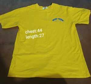 Yellow New York Graphic T-Shirt