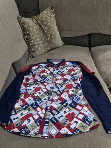 Chase Patterned Casual Shirt