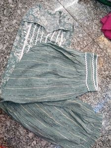 Floral Print Kurta with Pants