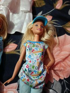 Barbie Doll Set with Clothes &amp; Accessories