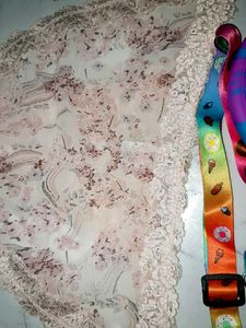 Lace Trimmed Briefs with Fun Lanyard