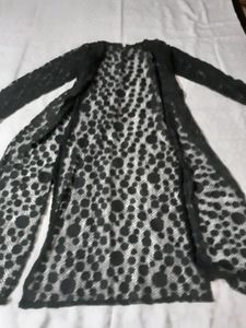 Black Long Shrug