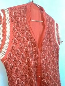 Red Short Kurta
