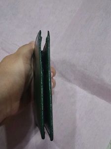 Classic Green Leather Wallet