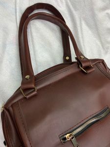 Brown Backpack