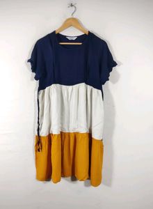 Mom To Be Multicolore Maternity Dress (Women)