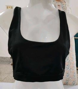 Target Active Black Wide-Strap Cross-Back Sports B