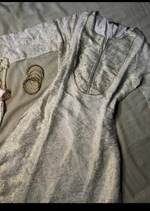 W by Wishful Brocade Kurta